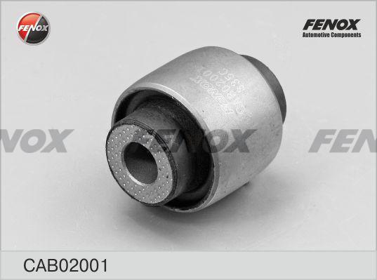 Fenox CAB02001 - Сайлентблок, рычаг подвески колеса autospares.lv