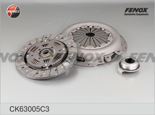 Fenox CK63005C3 - Комплект сцепления autospares.lv