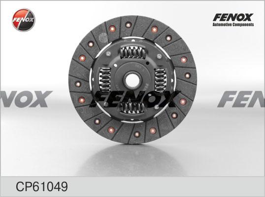 Fenox CP61049 - Диск сцепления, фрикцион autospares.lv