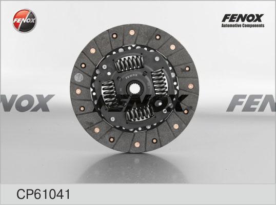 Fenox CP61041 - Диск сцепления, фрикцион autospares.lv