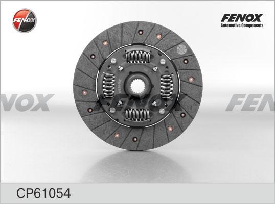 Fenox CP61054 - Диск сцепления, фрикцион autospares.lv