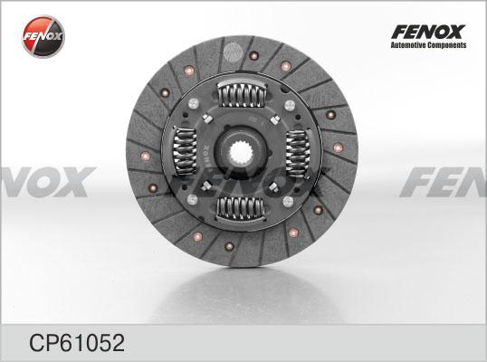 Fenox CP61052 - Диск сцепления, фрикцион autospares.lv