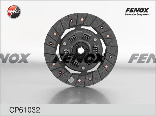 Fenox CP61032 - Диск сцепления, фрикцион autospares.lv