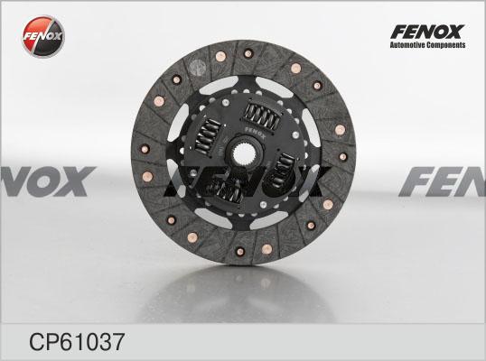 Fenox CP61037 - Диск сцепления, фрикцион autospares.lv