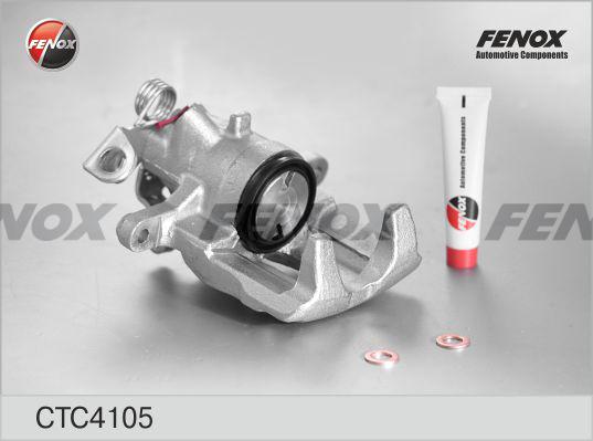 Fenox CTC4105 - Комплект корпуса скобы тормоза autospares.lv