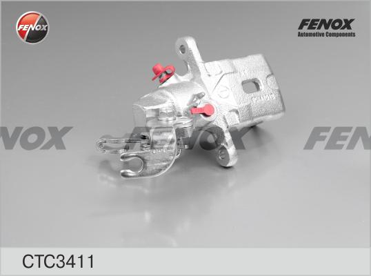 Fenox CTC3411 - Комплект корпуса скобы тормоза autospares.lv