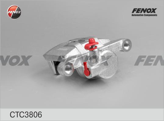 Fenox CTC3806 - Комплект корпуса скобы тормоза autospares.lv