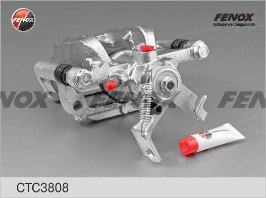 Fenox CTC3808 - Комплект корпуса скобы тормоза autospares.lv