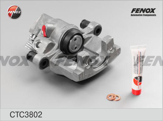 Fenox CTC3802 - Комплект корпуса скобы тормоза autospares.lv