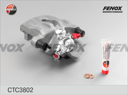 Fenox CTC3802 - Комплект корпуса скобы тормоза autospares.lv