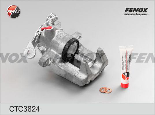 Fenox CTC3824 - Комплект корпуса скобы тормоза autospares.lv