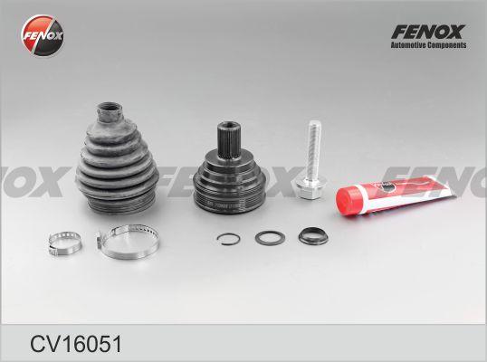 Fenox CV16051 - Шарнирный комплект, ШРУС, приводной вал autospares.lv