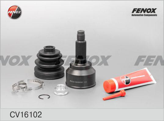 Fenox CV16102 - Шарнирный комплект, ШРУС, приводной вал autospares.lv