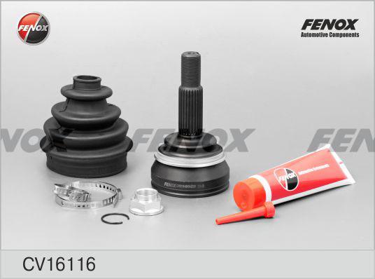 Fenox CV16116 - Шарнирный комплект, ШРУС, приводной вал autospares.lv