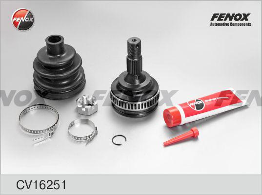 Fenox CV16251 - Шарнирный комплект, ШРУС, приводной вал autospares.lv