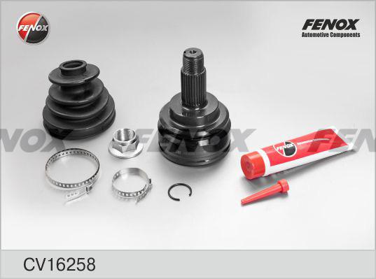 Fenox CV16258 - Шарнирный комплект, ШРУС, приводной вал autospares.lv