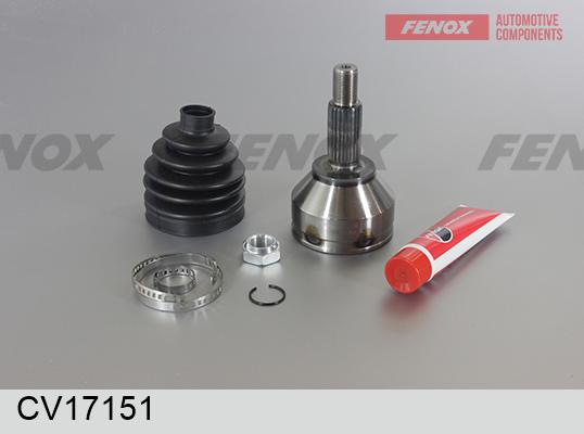 Fenox CV17151 - Шарнирный комплект, ШРУС, приводной вал autospares.lv