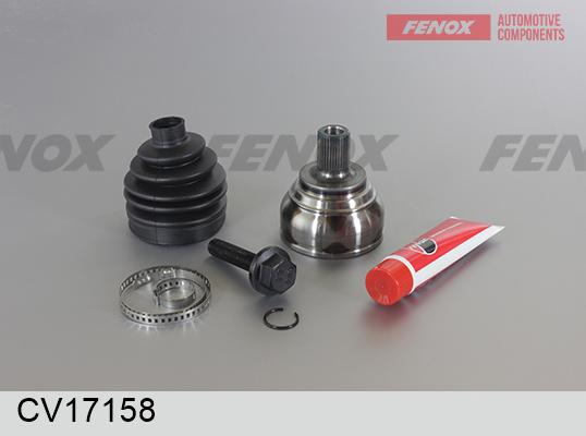 Fenox CV17158 - Шарнирный комплект, ШРУС, приводной вал autospares.lv