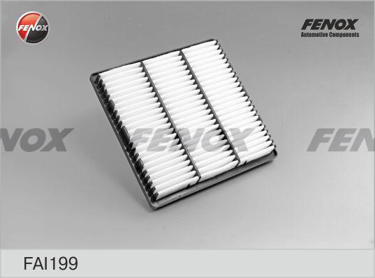 Fenox FAI199 - Воздушный фильтр, двигатель autospares.lv