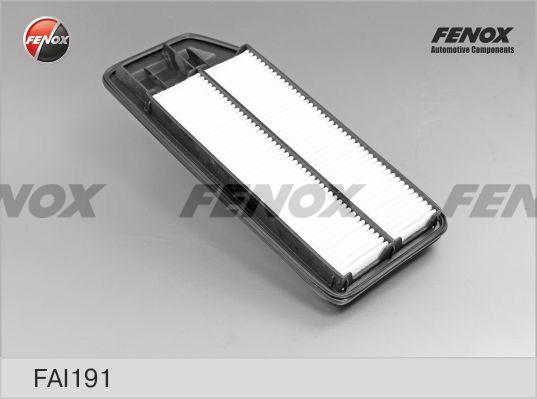 Fenox FAI191 - Воздушный фильтр, двигатель autospares.lv