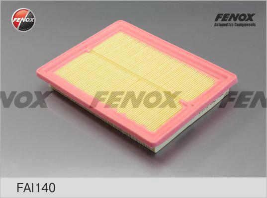 Fenox FAI140 - Воздушный фильтр, двигатель autospares.lv