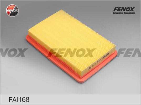 Fenox FAI168 - Воздушный фильтр, двигатель autospares.lv