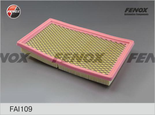 Fenox FAI109 - Воздушный фильтр, двигатель autospares.lv