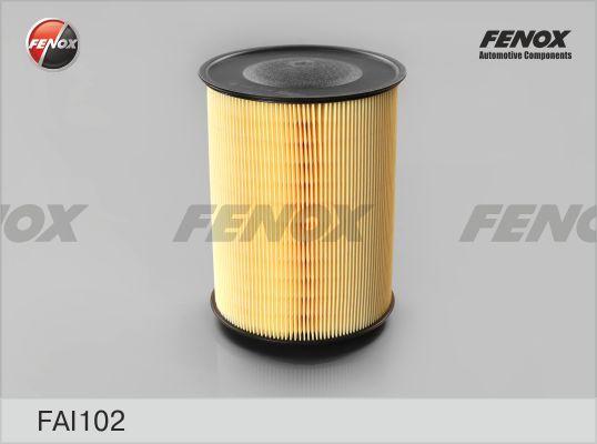 Fenox FAI102 - Воздушный фильтр, двигатель autospares.lv