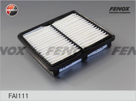 Fenox FAI111 - Воздушный фильтр, двигатель autospares.lv
