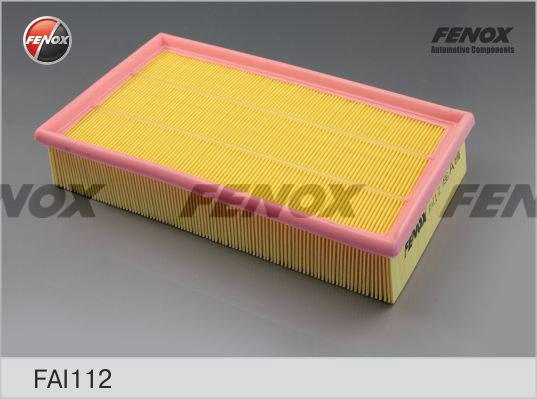 Fenox FAI112 - Воздушный фильтр, двигатель autospares.lv