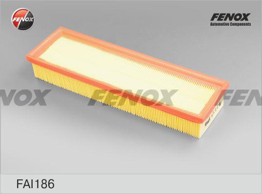 Fenox FAI186 - Воздушный фильтр, двигатель autospares.lv