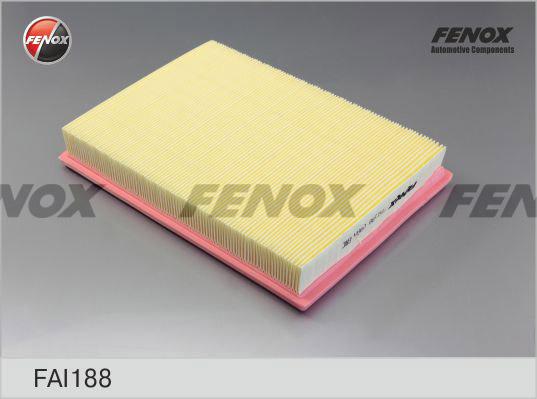 Fenox FAI188 - Воздушный фильтр, двигатель autospares.lv