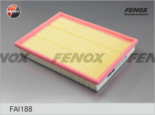 Fenox FAI188 - Воздушный фильтр, двигатель autospares.lv