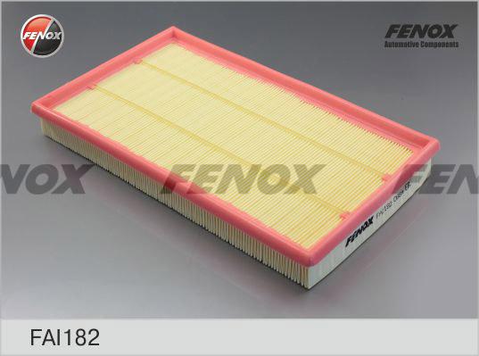 Fenox FAI182 - Воздушный фильтр, двигатель autospares.lv