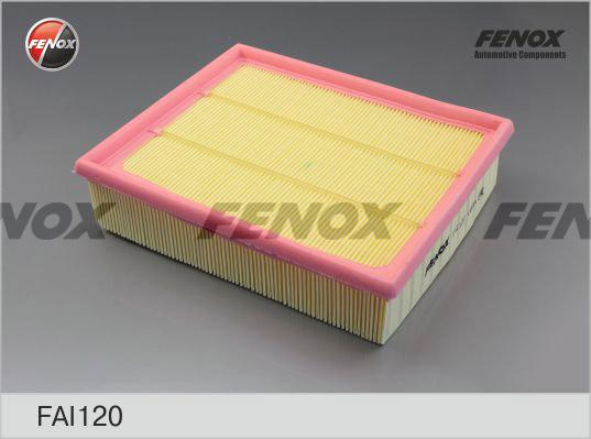 Fenox FAI120 - Воздушный фильтр, двигатель autospares.lv