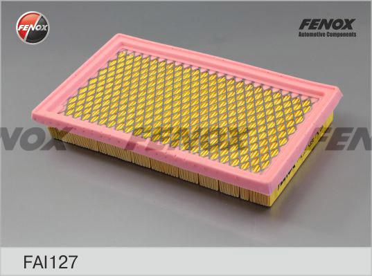Fenox FAI127 - Воздушный фильтр, двигатель autospares.lv