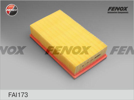 Fenox FAI173 - Воздушный фильтр, двигатель autospares.lv