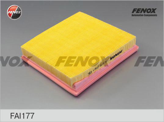 Fenox FAI177 - Воздушный фильтр, двигатель autospares.lv