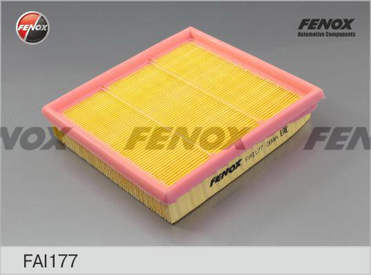 Fenox FAI177 - Воздушный фильтр, двигатель autospares.lv