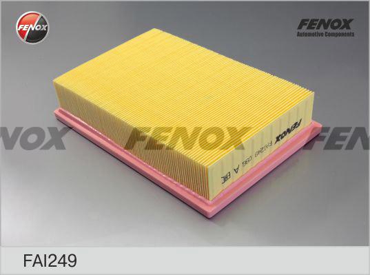 Fenox FAI249 - Воздушный фильтр, двигатель autospares.lv