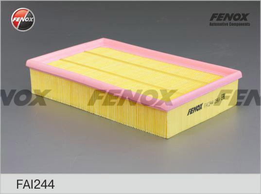 Fenox FAI244 - Воздушный фильтр, двигатель autospares.lv