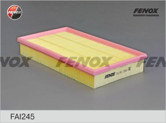 Fenox FAI245 - Воздушный фильтр, двигатель autospares.lv