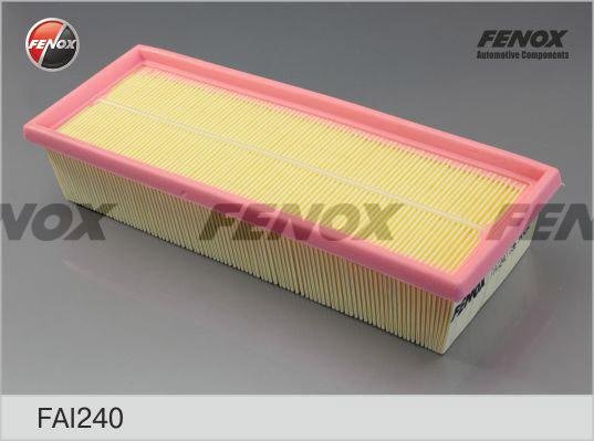 Fenox FAI240 - Воздушный фильтр, двигатель autospares.lv