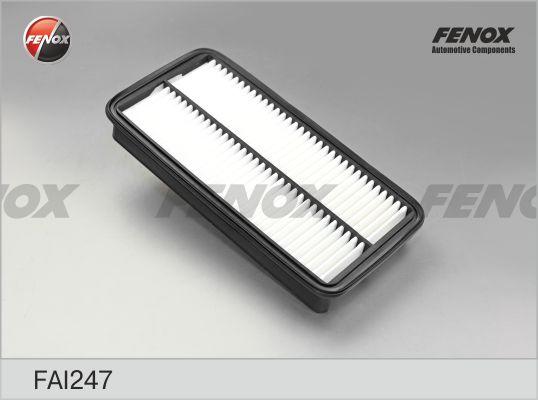 Fenox FAI247 - Воздушный фильтр, двигатель autospares.lv