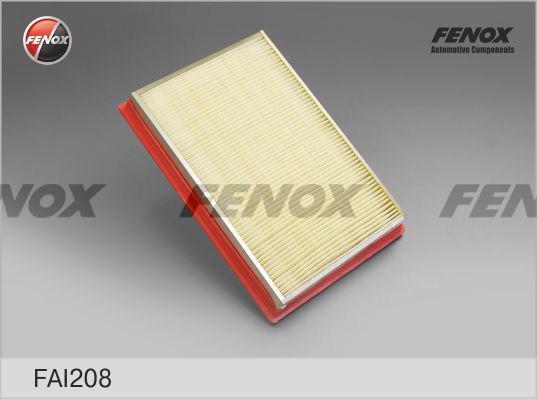 Fenox FAI208 - Воздушный фильтр, двигатель autospares.lv