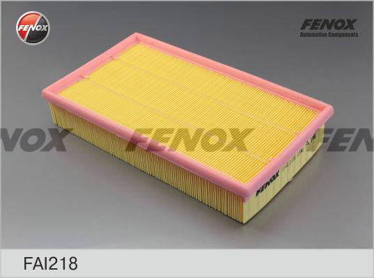 Fenox FAI218 - Воздушный фильтр, двигатель autospares.lv