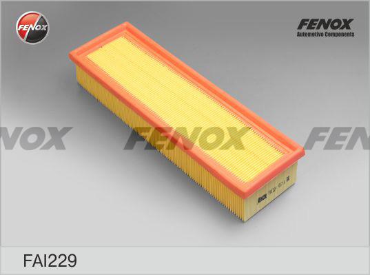 Fenox FAI229 - Воздушный фильтр, двигатель autospares.lv