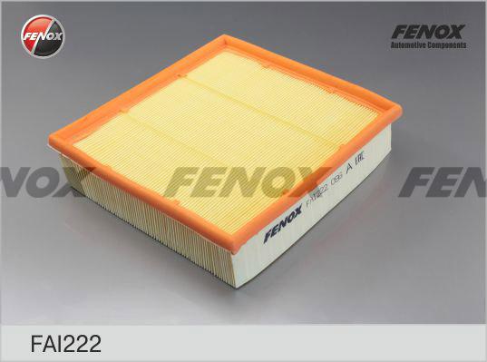 Fenox FAI222 - Воздушный фильтр, двигатель autospares.lv