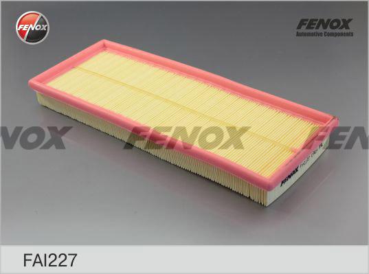 Fenox FAI227 - Воздушный фильтр, двигатель autospares.lv