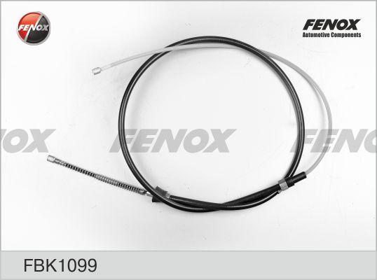 Fenox FBK1099 - Тросик, cтояночный тормоз autospares.lv